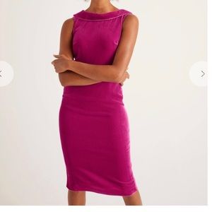 Boden NWT Velvet Martha dress sleeveless